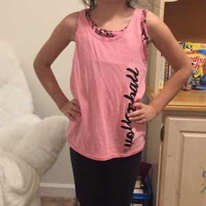 Pink tank